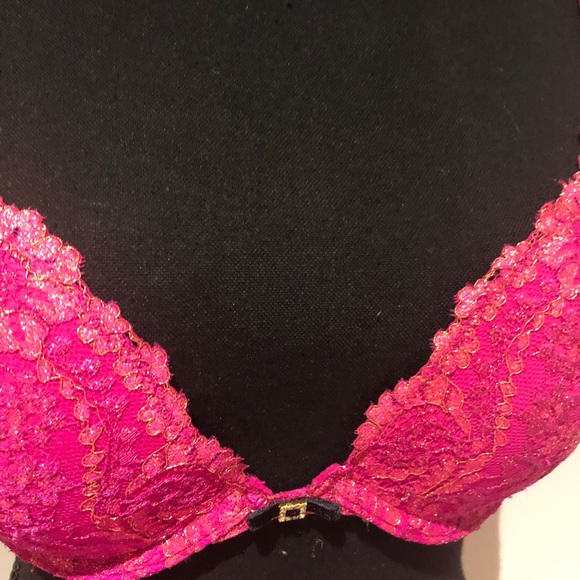 Gorgeous “Black bow”bra set S/34B - Picture 3 of 15